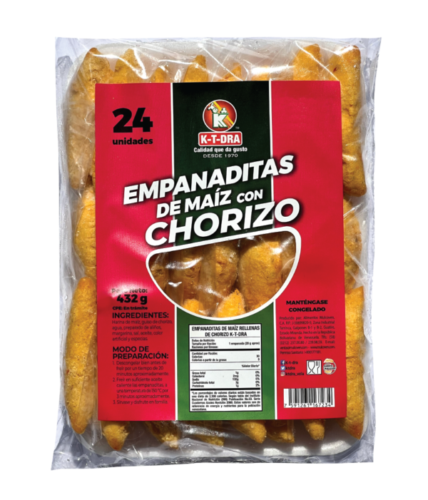Empanaditas de Maiz con Chorizo