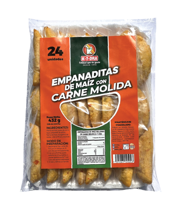 Empanaditas de Maiz con Carne Molida