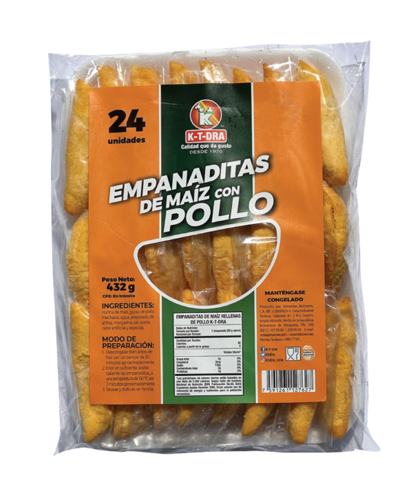 Empanaditas de Maiz con Pollo